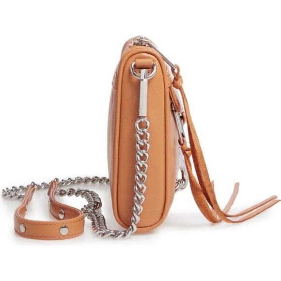 NWT REBECCA MINKOFF Mini M.A.C. Leather Crossbody Bag MSRP $195 - Picture 7 of 16